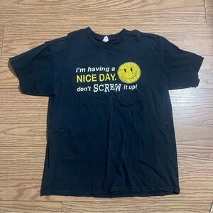 Vintage Novelty Shirt Large